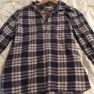 (All offers accepted) J.Crew plaid top